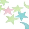20Pcs Wall Poster Luminous Waterproof Plastic Eco-friendly Plastic Wall Poster for Living Room