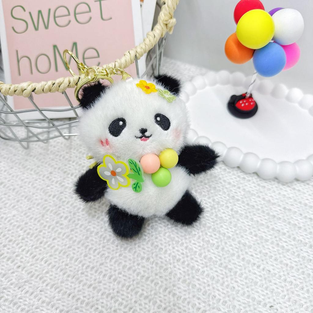 Cute Panda Pendant, Teddy Bear Doll Pendant, Panda Keychain, Chengdu Panda Gift