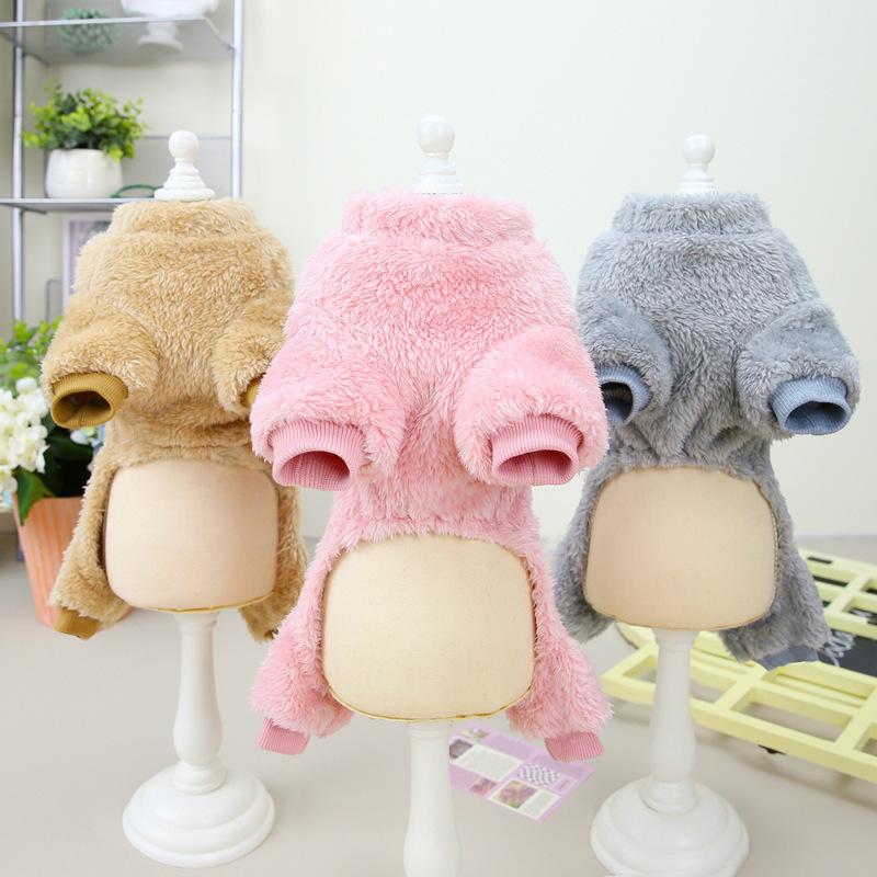 Zimní zateplený svetr pro malé psy Oblečení pro plyšové psy Měkká bunda pro štěně Čivava Teddy Oblečení pro štěně Potřeby pro psy