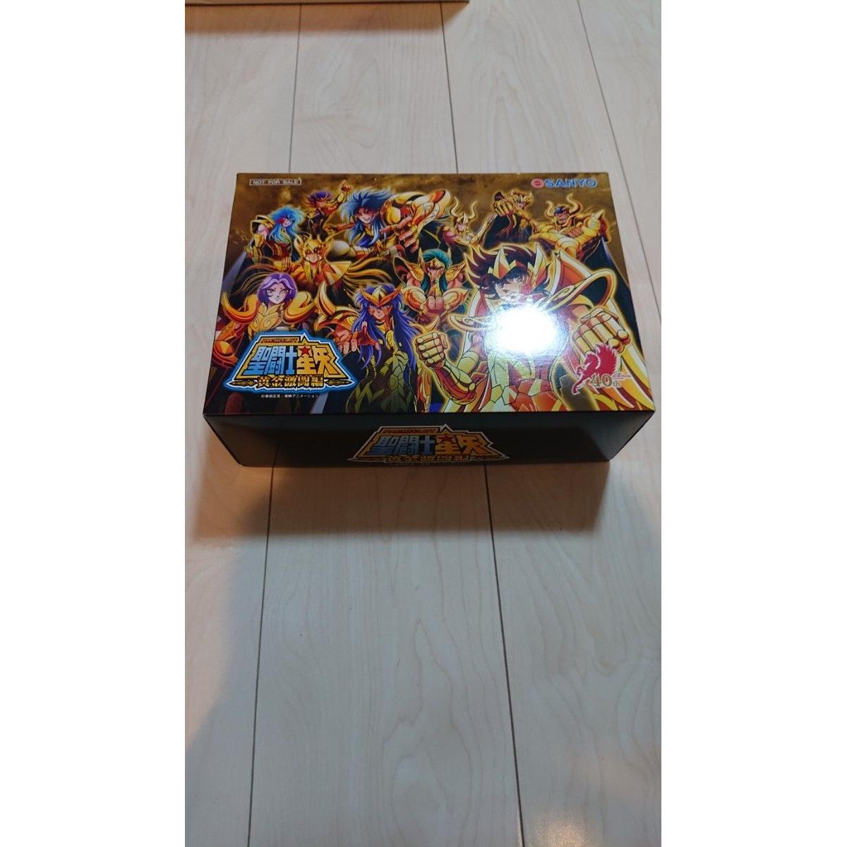 Used Saint Seiya Golden Battle Edition SANYO Pachislot Not for Sale Stationery Set Promotional Items