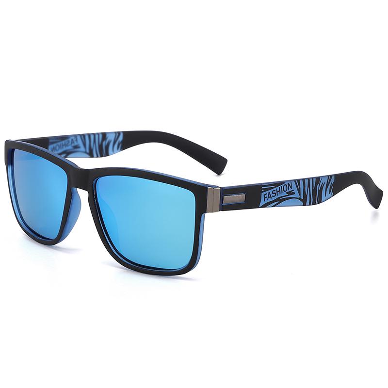 2024 Euro-American Men's Retro Square Polarized Sunglasses D518