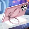 Magnetic Ring Holder Phone Case For Samsung S24 S23 S25 Ultra Plus 5G MagSafe Wireless Charge Shockproof Bracket Stand Cover