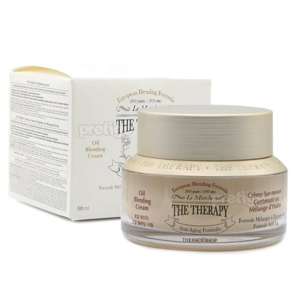 The Face Shop The Therapy Royal Made Oil Blending Cream 50ml - Крем для смешивания с маслом