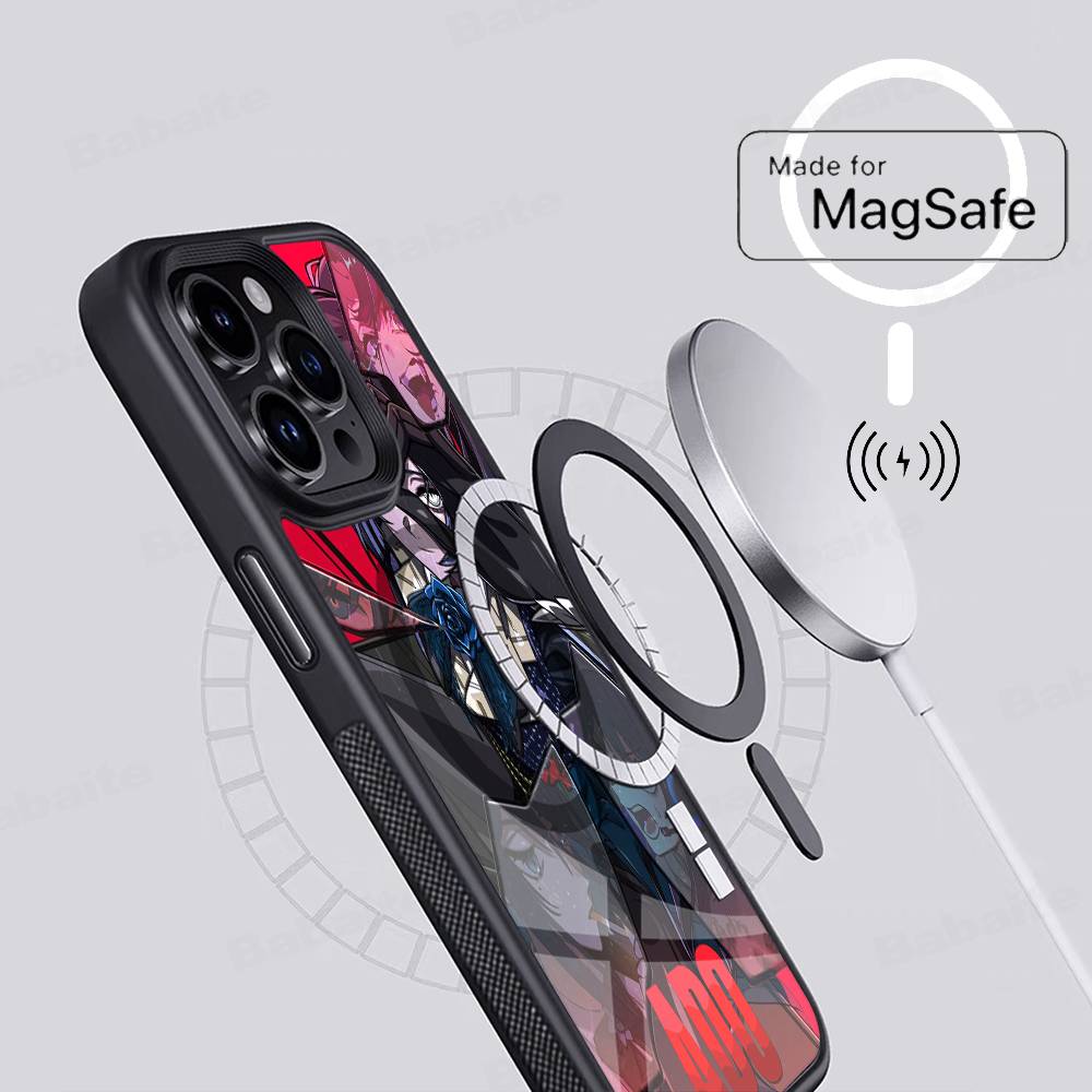 Cartoon Ado Kyogen X Uta Phone Case For IPhone 13 14 15 11 12 16 17 Pro Max Plus For Magnetic Shell iPhone 17