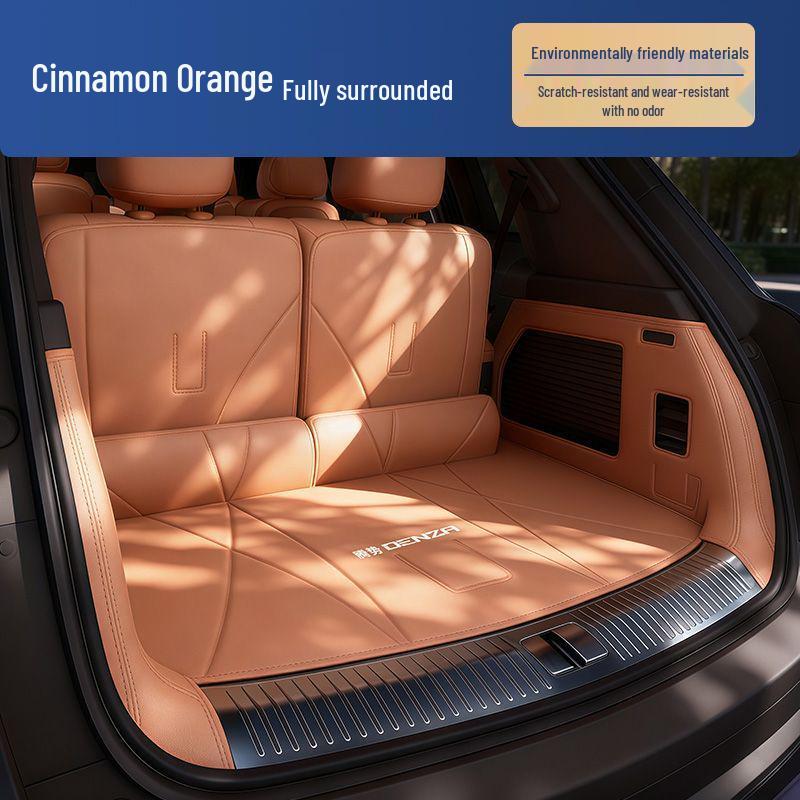 BYD N8L Trunk Mat: Special Surround Tail Box Protection, Anti-dirty Interior Mat