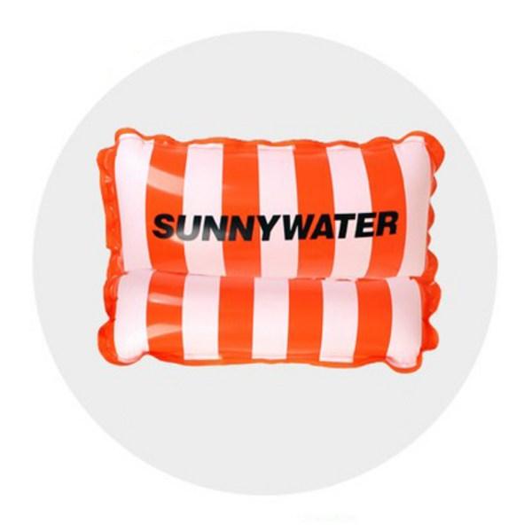 Sunnywater Gestreifte Hängematten-Röhre, Orange, 1 Stück, Koreanische Wasserspielartikel