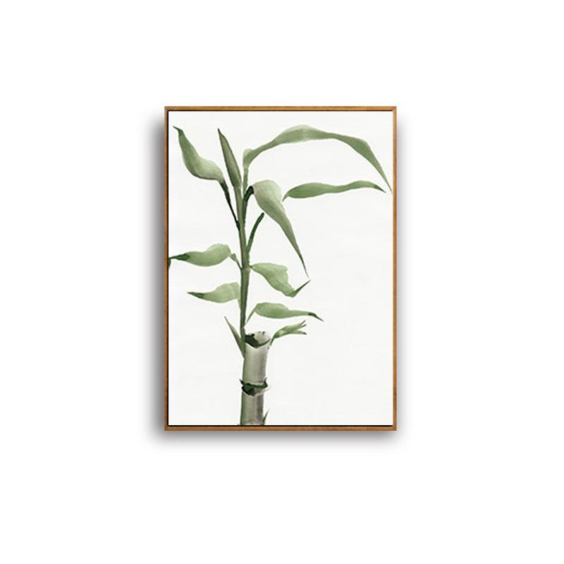 Pictură tradițională chineză, bambus, abstract, înaltă, de epocă, pictură pe pânză, imagine de perete pentru camera de zi, fără cadru