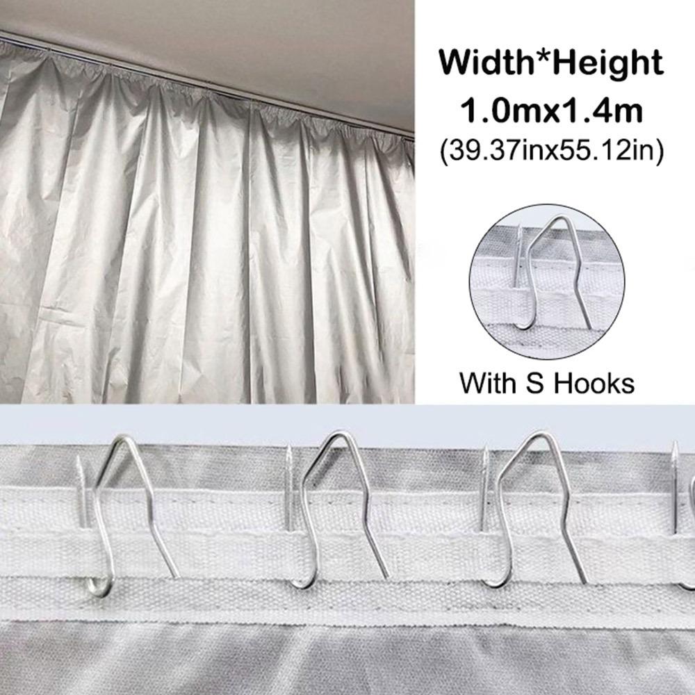 Rectangle Blackout Curtains Thickened Thermal Insulation Curtain New Privacy Drapes  Hotel Bedroom