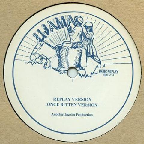 

12inch Record UJAMA Replay Version Once Bitten Version BRUJ1 Basic Replay EU 1987 Jamaica Reggae Ska Dub