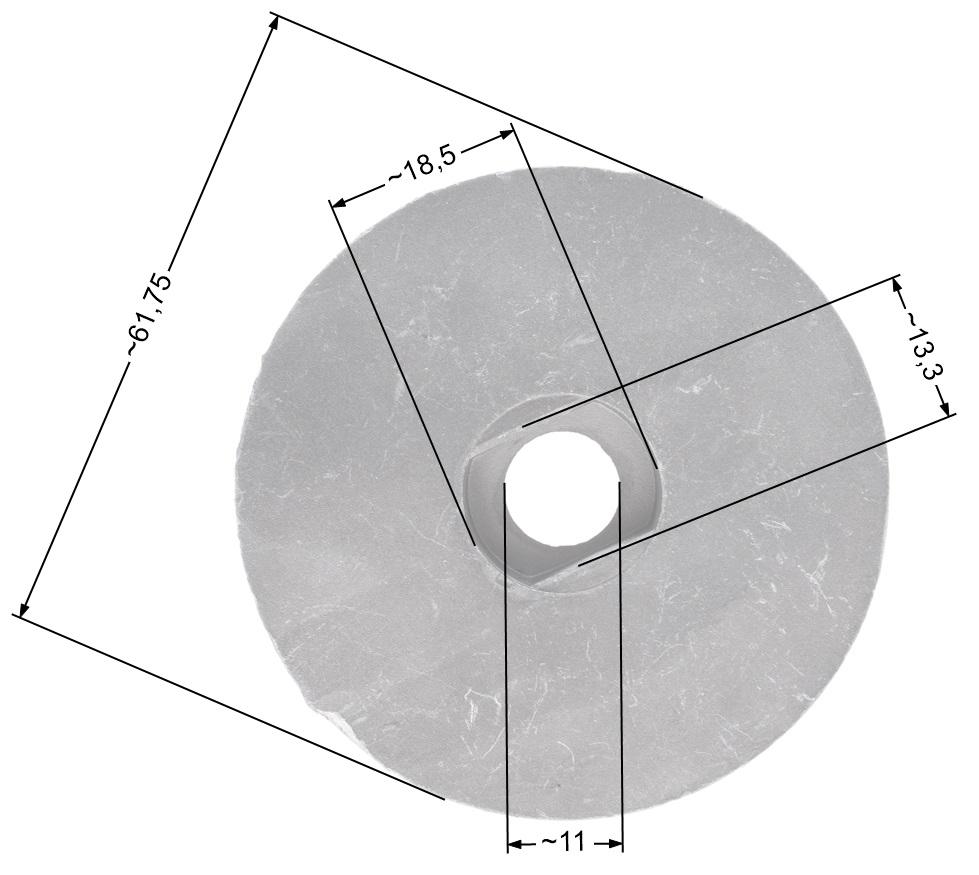 

Mower Adapter Castel Garden Gb504/Tr/Tre M504/Tr/Tre Ng504/Tr/Tre 25.4Mm Ro50420