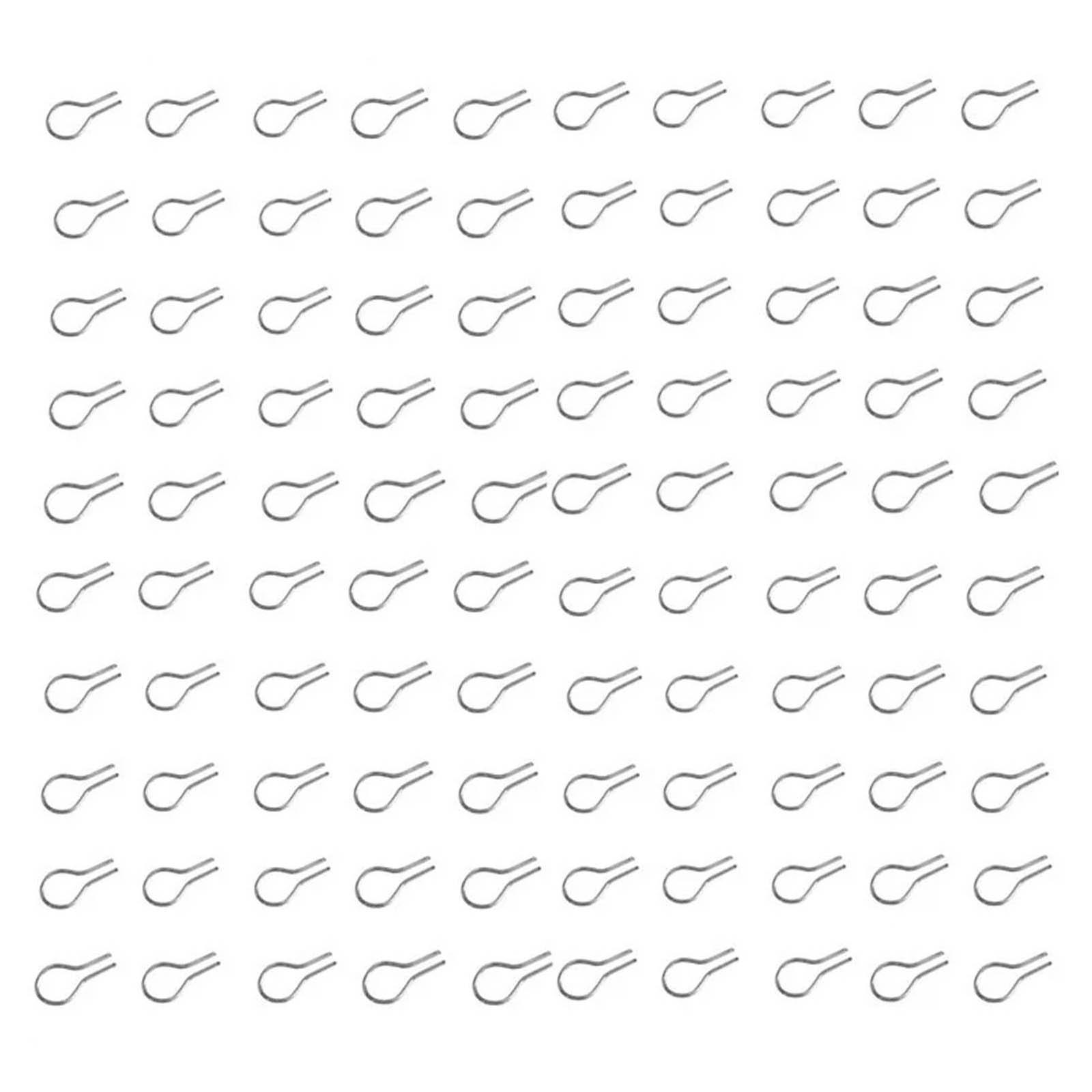 

100PCS R Shaped Pins R Shaped Hanging Needle for Crafting Ceramic Jewelry Hanging Pendant Ornaments Home Decor