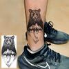 1 Sheet Scary Skull Grim Reaper Temporary Tattoos For Men Women Hand Arm Forearm, Realistic Fake Tattoo Sticker Halloween Tatoos