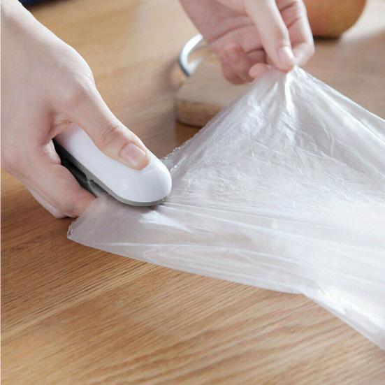 Mini Package Pouch Plastic Sealing Machine Heat Sealer Snack Food Bag Seal Tool