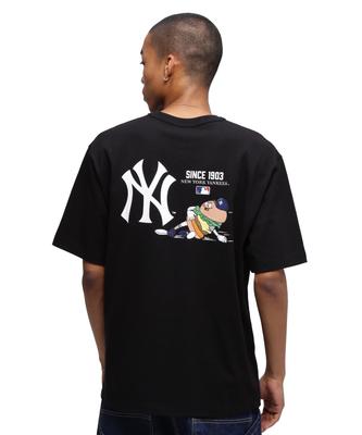 New Era New York Yankees Size T-Shirt, Men's, 2XL, 010, Black, 783-5234014