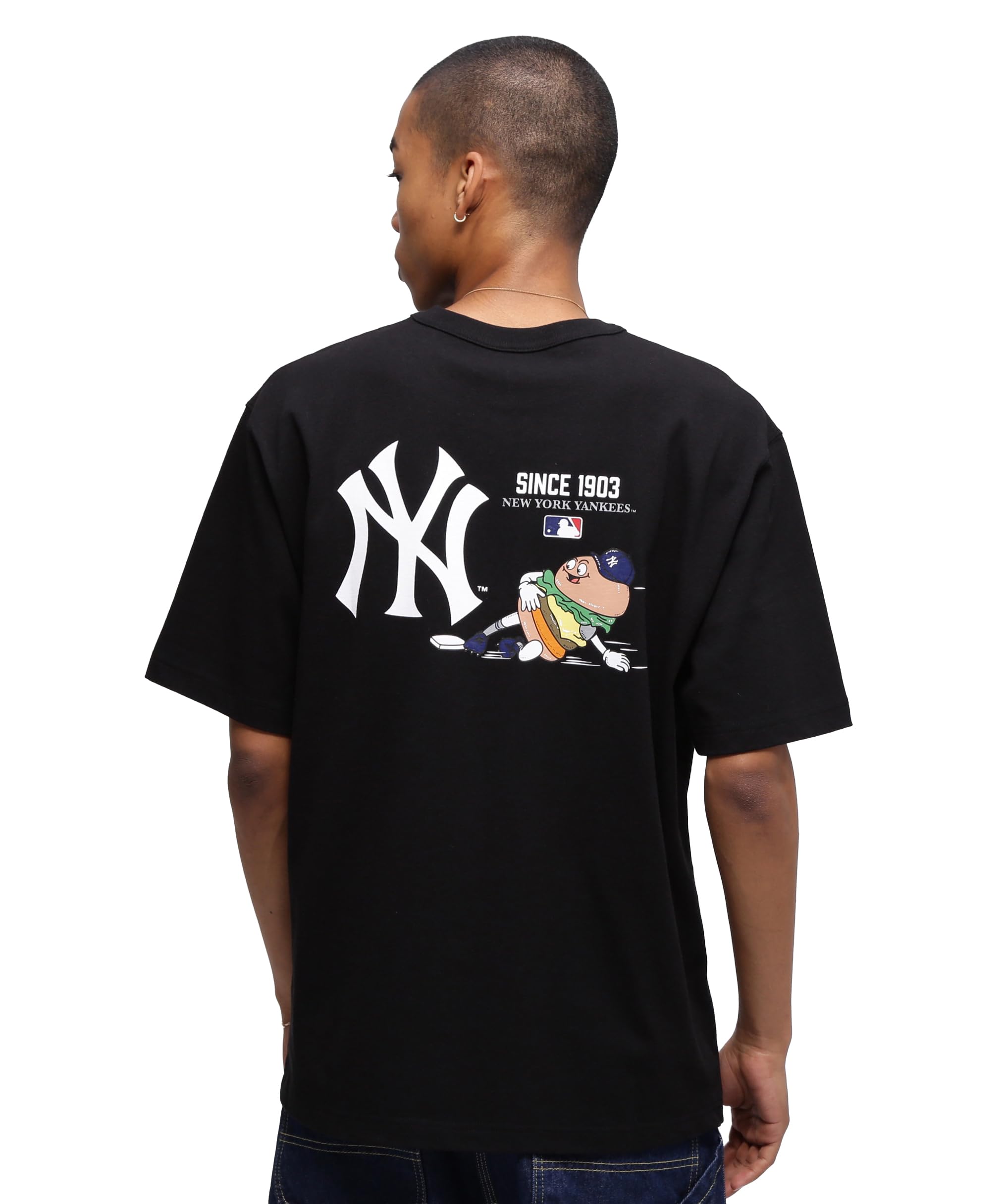 

AVIREX Футболка New Era New York Yankees, мужская, M, 010, черная, 783-5234014