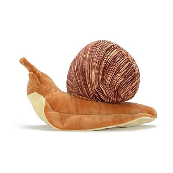 lilizzhoumax snail plush toy play house, birthday toy, simulated animal, stuffed pillow, Christmas gift, children's daily necessities, garden gift