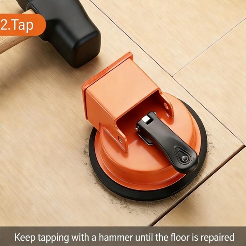 Construction Helper Efficient Suction Hand Tool Rubber Hamme Floor Gaps Fixing Tool for Wood and Tile Installation
