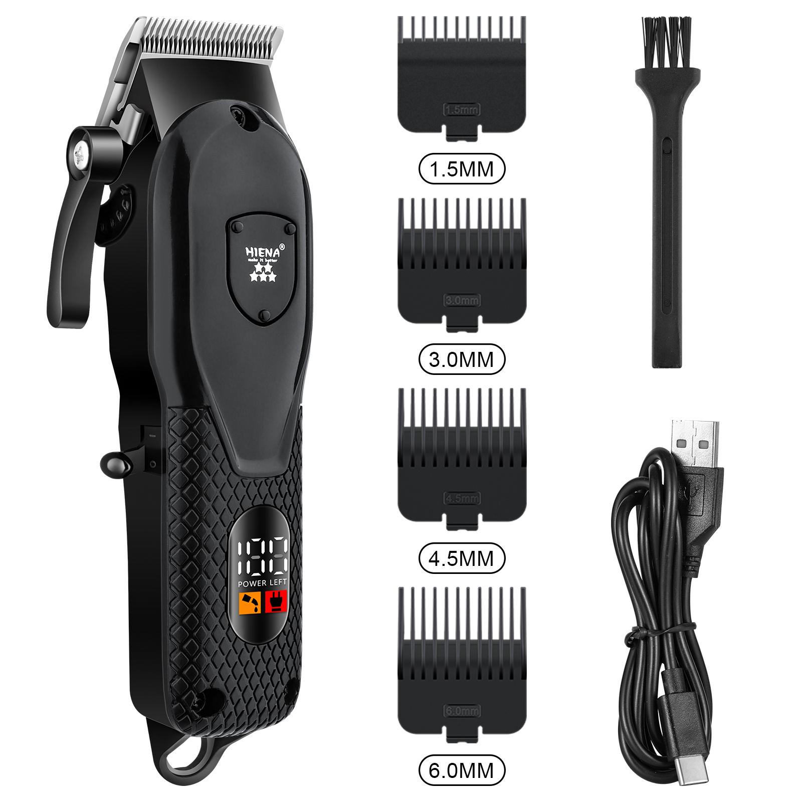 

HIENA hair clipper Shaver Professional electric scissors push Barber shop hair trimmers Hair cutting machine trimmer for men
