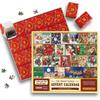 Christmas Gifts Christmas Advent Calendar Puzzle 24 Boxes Santa Claus' Gift Puzzle  New Year Gift