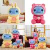Transforming Stitch Plush Toy With Strawberry Bear Design For Kids Gift Collection