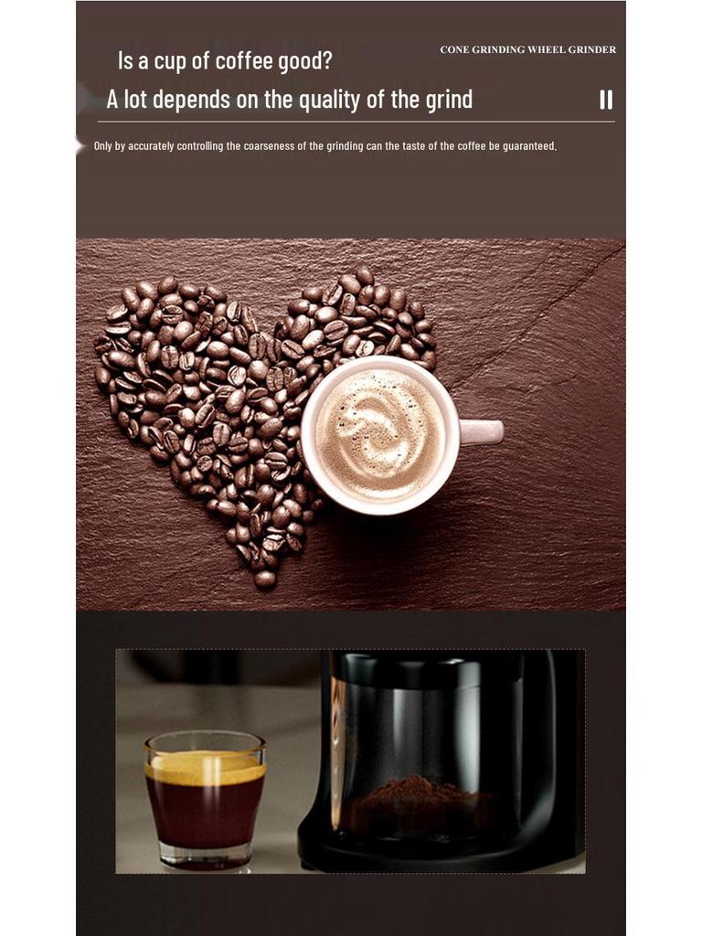EU/British Standard 220V Adjustable Coarseness Coffee Grinder