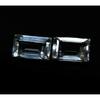 Natural White Ceylon Sapphire 16.32ct Emerald Cut Certified Loose Gemstone