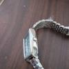 Used ORIENT Automatic Square Julipie Bracelet Equipped