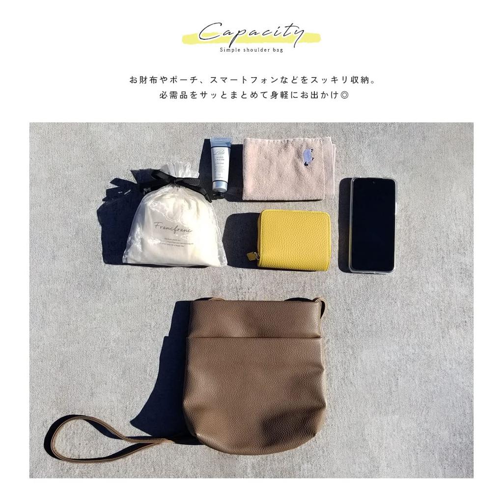 Gisele Women's Shoulder Bag with Smartphone Pouch, Lightweight, with Zipper Pocket, Perfect for Commuting, Outings, and Leisure (Black)