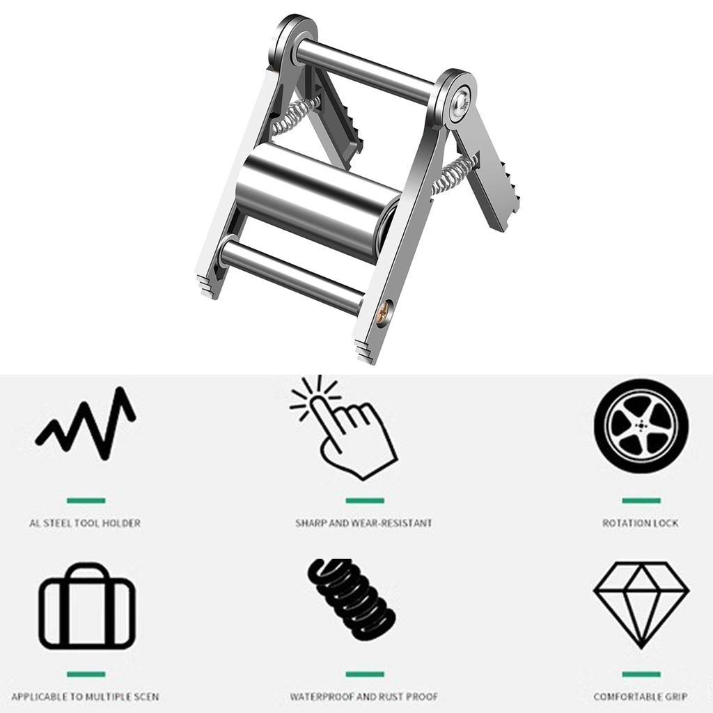 Reliable Wire Pulling Aid with Slip Resistants Pulley Smooth Wire Threading Aid Tool Ensures Smooth Cable Routing