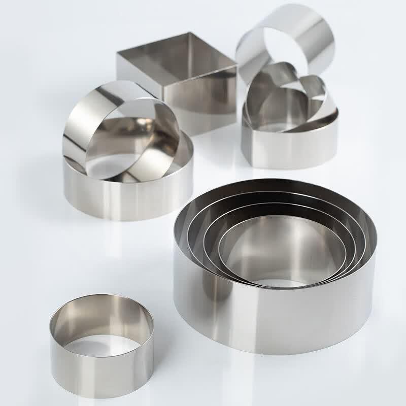 Stainless Steel Heightened Mousse Cake Mold