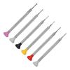 6Pcs Watch Repair Screwdriver Slot Cross Type Nonslip Grip High Speed Steel Widely Used Jewelers