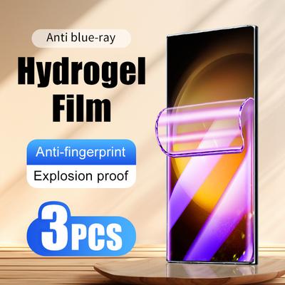 3Pcs Hydrogel Film for Samsung Galaxy S23 Ultra S22 Plus S10 5G Lite S20 S21 FE S8 S9 S10E Screen Protector Not Glass
