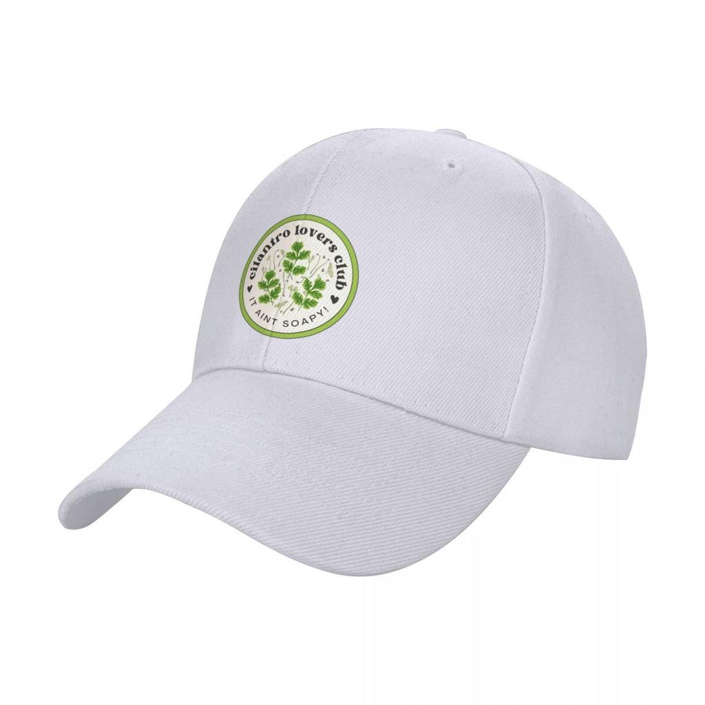 Cilantro Lovers Club Baseball Cap Golf Hat Man Luxury Cap Luxury Man Cap Wild Ball Hat Women's Beach Outlet 2025 Men's