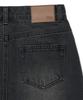 Yale Denim Mini Skirt_Charcoal
