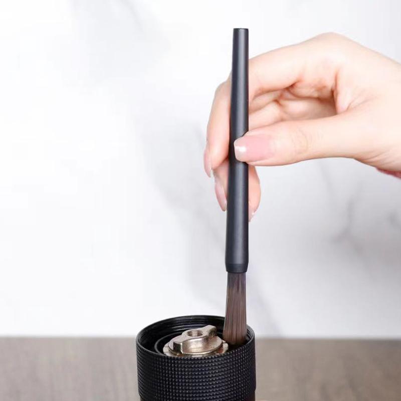 Coffee Grinder Cleaning Brush Coffee Powder Cleaning Brush Brewing Head Brush Set Barista Tools Coffee Bar Soft Bristle Brush
