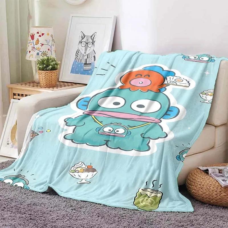 17 Styles Hangyodon Cartoon Blanket for Sofa King Size Cute Soft Flannel Throw Fluffy Bed Blanket New Born Winter Blanket Gift