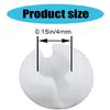20Pcs Blind Beads Chain Crimp Stops for Roller Shade Applicable Beads Diameter 4mm Plastic Curtain Beaded Chain Stoppers