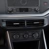 For VW Polo 2019 2020 Car Center Control Air Condition Outlet Vent Frame Cover Trim Sticker Stainless Steel Black Accessories