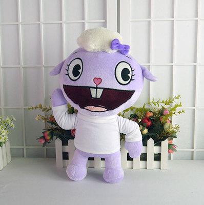 Happy Tree Friends Peluche Nutty Flippy Handy Petunia Flaky Lifty Shifty Sniffles Giggles HTF Figure Giocattoli 40cm Cuscino