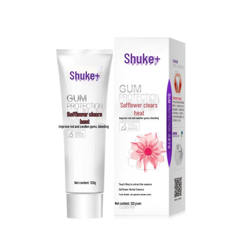 

Shuke Safflower Spearmint Herbal Toothpaste