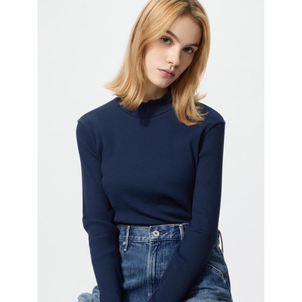 Uniqlo Lip High Neck T  Long Sleeve 
