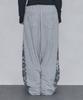 Aejeuyua Star Patch Color Block Sweatpants Melange