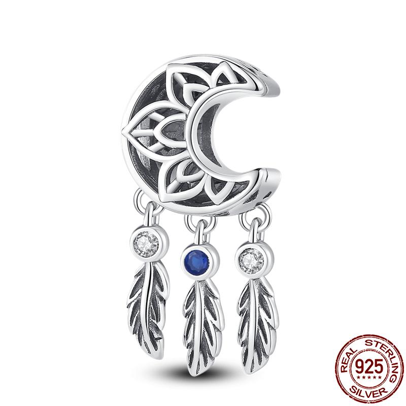 100% Copper Dreamcatcher Series Charm Fit Original 3Mm Bracelet Diy Beads For Women Birthday Fine Jewelry Gift