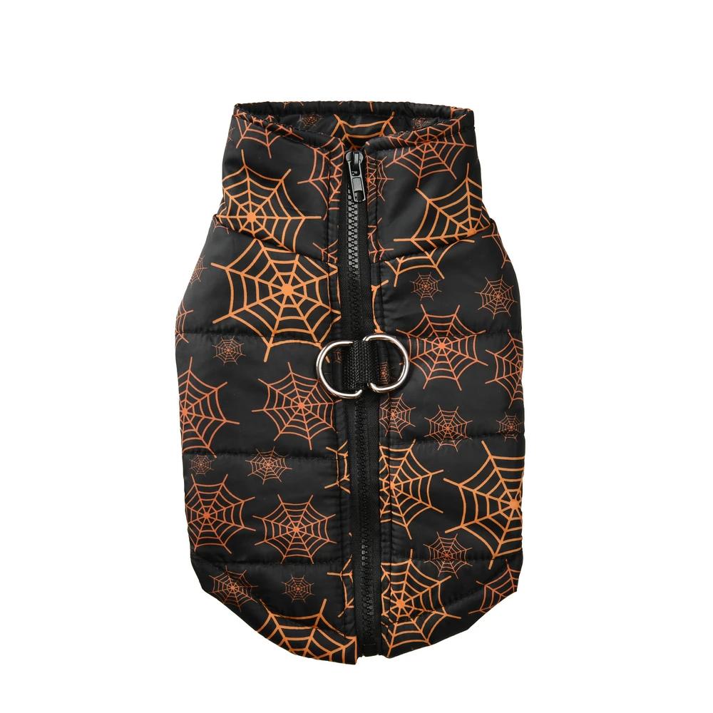 Halloween Hundejakke Kjæledyrklær For Små Mellomstore Hunder Katter Festival Cosplay Kostyme Morsom Valpefrakk To-benet Chihuahua Vest