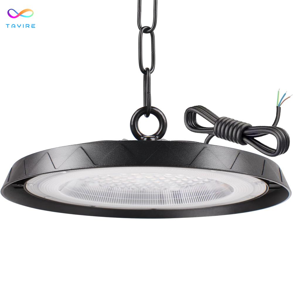 EU Stock Industrial Grade IP65 Super Bright 100W 200W 300W LED UFO High Bay Light for Factory Store Warehouse Garage Workshop