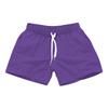 Mens Swim Trunks with Side Pockets Summer Casual Solid Color Beach Shorts Quick Dry Lightweight Board Shorts Swimwear Swimsuit