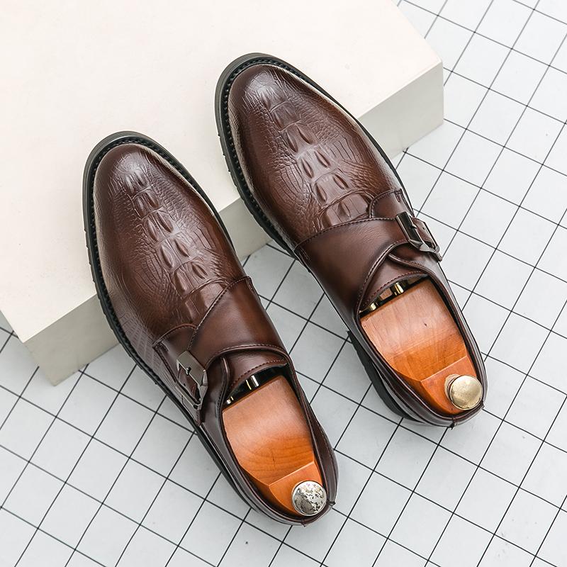 Fashion Leather Shoes For Man Genuine Leather Big Size High Quality Designer Formal Shoes Casual Shoes Fashion Business Oxford