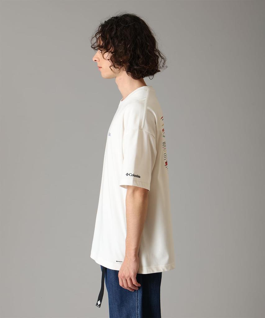 Lake To Avenue Graphic Short Sleeve PG2040 Sea Salt River XL Size [Columbia] T-Shirt