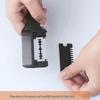 Barber Shop Plastic Thinning Comb for Wispy Bangs and Hair Styling