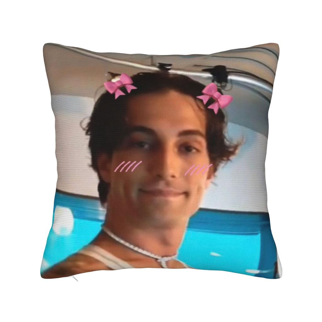 Soft and Sweet Seat Damiano David rock Singer Fan Gift Decorations Pillowcase Merch  Pillow Cover Square Multi-Size